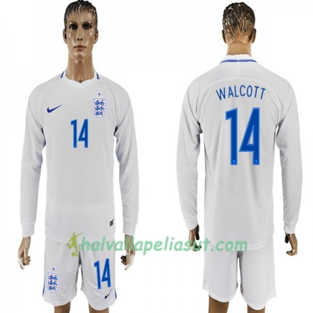 Jalkapallo Pelipaidat Englanti Valcott 14 World Cup 2018 Kotipaita Pitkähihainen